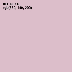 #DCBECB - Thistle Color Image