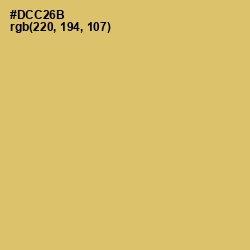 #DCC26B - Tacha Color Image