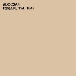 #DCC2A4 - Akaroa Color Image