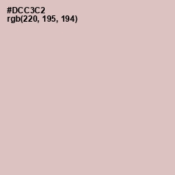 #DCC3C2 - Wafer Color Image
