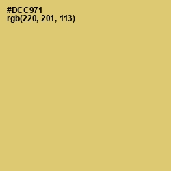 #DCC971 - Chenin Color Image