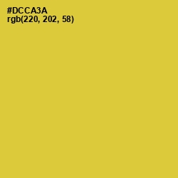 #DCCA3A - Golden Dream Color Image