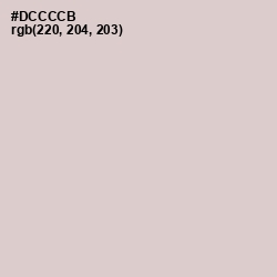 #DCCCCB - Wafer Color Image