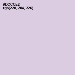#DCCCE2 - Prelude Color Image