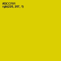 #DCCF01 - Bird Flower Color Image