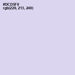 #DCD5F0 - Fog Color Image