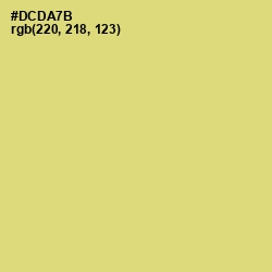 #DCDA7B - Chenin Color Image