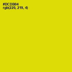 #DCDB04 - Barberry Color Image