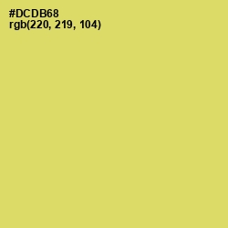 #DCDB68 - Chenin Color Image