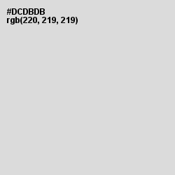 #DCDBDB - Alto Color Image