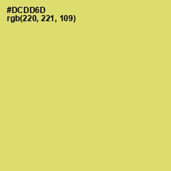 #DCDD6D - Chenin Color Image