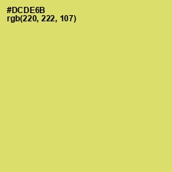 #DCDE6B - Chenin Color Image