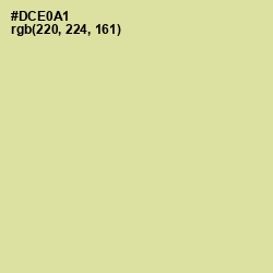 #DCE0A1 - Caper Color Image