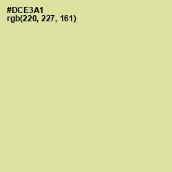 #DCE3A1 - Caper Color Image