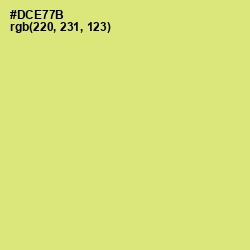 #DCE77B - Yellow Green Color Image