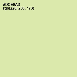 #DCE9AD - Caper Color Image