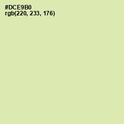 #DCE9B0 - Caper Color Image
