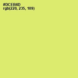 #DCEB6D - Yellow Green Color Image