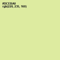 #DCEBA0 - Caper Color Image