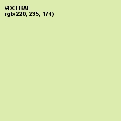 #DCEBAE - Caper Color Image