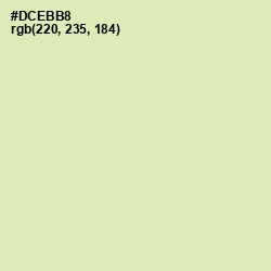 #DCEBB8 - Caper Color Image