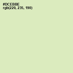 #DCEBBE - Caper Color Image