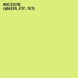 #DCED7B - Yellow Green Color Image