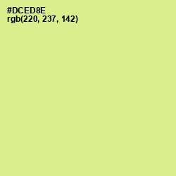 #DCED8E - Mindaro Color Image