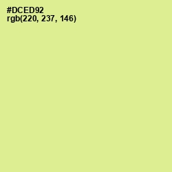 #DCED92 - Mindaro Color Image