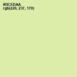 #DCEDAA - Caper Color Image