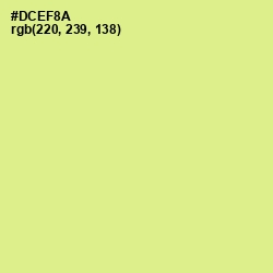 #DCEF8A - Mindaro Color Image