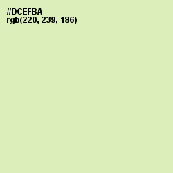 #DCEFBA - Caper Color Image