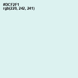 #DCF2F1 - Iceberg Color Image