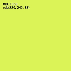 #DCF358 - Starship Color Image