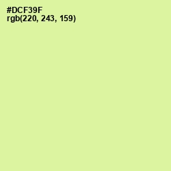 #DCF39F - Primrose Color Image