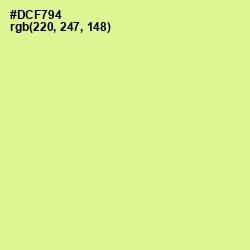 #DCF794 - Mindaro Color Image