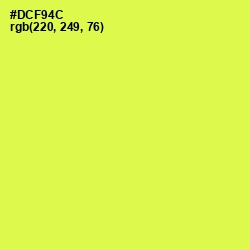 #DCF94C - Starship Color Image