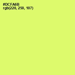 #DCFA6B - Sulu Color Image