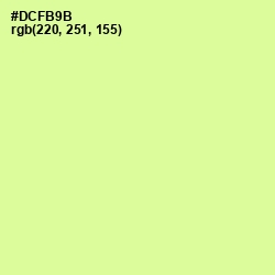 #DCFB9B - Jonquil Color Image