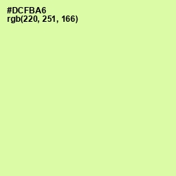 #DCFBA6 - Gossip Color Image