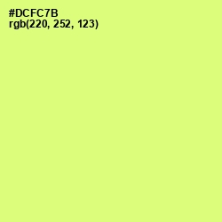 #DCFC7B - Sulu Color Image