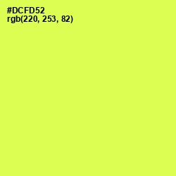 #DCFD52 - Starship Color Image