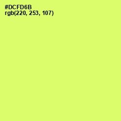 #DCFD6B - Sulu Color Image