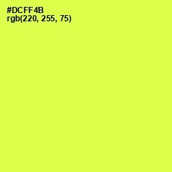 #DCFF4B - Starship Color Image