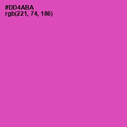 #DD4ABA - Brilliant Rose Color Image