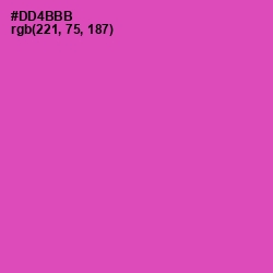 #DD4BBB - Brilliant Rose Color Image