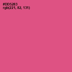 #DD5283 - Mulberry Color Image