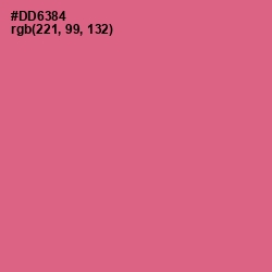 #DD6384 - Charm Color Image