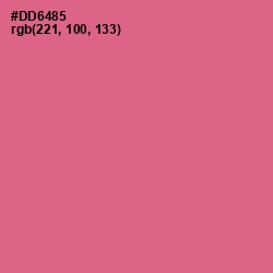 #DD6485 - Charm Color Image
