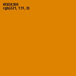 #DD8300 - Geebung Color Image